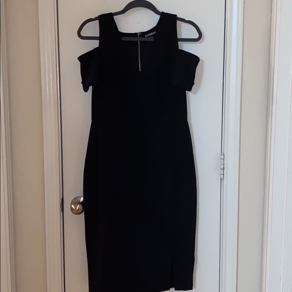 Express cold shoulder dress. Very sexy!